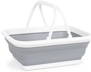 4Home Składany koszyk silikonowy na zakupy Clean
