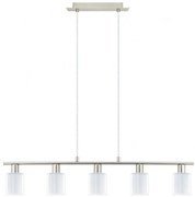 Eglo - LED lampa wisząca MY CHOICE 5xE14/4W/230V chrom/biały