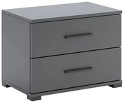 Szara nowoczesna szafka nocna E0-N82
