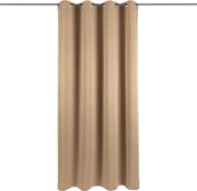 Zasłona zaciemniająca Arwen jasnobrązowy, 140 x 245 cm