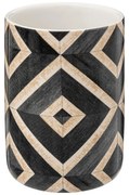 Kubek na szczoteczki do zębów HAPACHE, ceramiczny, Ø 7,6 cm