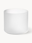 Szklanka ze szkła dmuchanego Ripple, 4 szt.