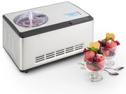 Klarstein Dolce Bacio 2L 180W Maszynka do Lodów z Kompresorem Srebrna