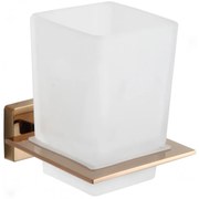 Mexen Arno kubek na szczoteczki, różowe złoto - 7020738-60