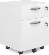 Kontener mobilny biały 40x41.5x53 bregenz