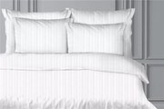 Poszewka Hotelowa SATYNA CVC 80x80 biała Premium GRENO