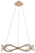 Žyrandol LED na lince VAVE LED/28W/230V różové zlato