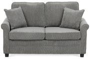 Dwuosobowa sofa ASB-4170 GREY2, manżestrowa, szary