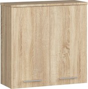 Szafka łazienkowa AKORD FIN Dąb Sonoma 60 cm 2 drzwi kolor Dąb Sonoma mat 2 półki 60x22,5x60 cm