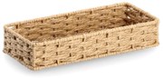 Organizer na biurko z papierowej plecionki, 24 x 11 x 4,5 cm