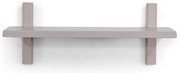 Szarobrązowa metalowa półka 60 cm Hola – Spinder Design