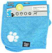 Ręcznik dla psów LOVE STORY szybkoschnący, niebieski Wielkość: S