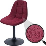 Krzesło do jadalni MCW-A60,  bordowe