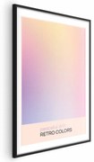 Plakat Peaceful Drift 60x90 cm z ramą czarną z marginesem ARTGEIST B