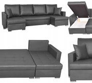 Narożnik Varius BIG rozkładany funkcja spania pojemniki Family meble