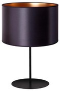 Duolla - Lampa stołowa CANNES 1xE14/15W/230V śr. 20 cm czarny/miedziany