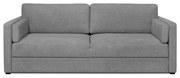 Szara sofa rozkładana 218 cm Resmo – Scandic