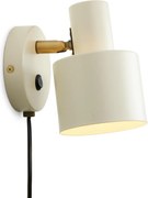 Halo Design 746873 - Kinkiet punktowy VOGUE 1xE27/40W/230V kremowy/mosiądz