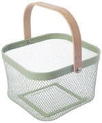 Orion Kosz druciany Greenish, 27 x 24,5 x 16,5 cm