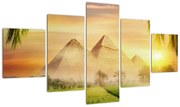 Obraz - Piramidy (125x70 cm)