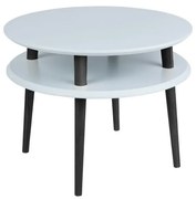 Stolik kawowy UFO MEDIUM 57x57 jasnoszary/czarny RAGABA