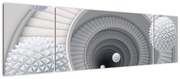 Obraz abstrakcji 3D (170x50 cm)
