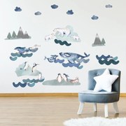 Naklejki na ścianę - Na północy