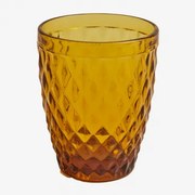 Zestaw 4 Szklanek 27 Cl Ze Szkła Koviran Żółta Ochra - Sklum