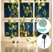 Aigostar - LED 70x solarny łańcuch 4x1m IP65 ciepła biel eukaliptus