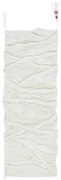 Biały wełniany chodnik tkany ręcznie odpowiedni do prania 70x200 cm Enkang Ivory – Lorena Canals