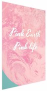 Plakat Pink Earth 60x90 cm bez ramy bez marginesu ARTGEIST B