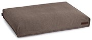 Brązowy materac dla psów z materiału bouclé 120x90 cm Mondo Chocolate L – MiaCara