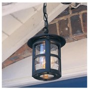 Elstead BL21B-BLACK - Żyrandol zewnętrzny HEREFORD 1xE27/100W/230V IP43