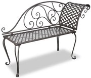 Metalowy szezlong ogrodowy N1-M44