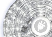 LED świetlny kabel - 480 diod, 20 m, zimna biel