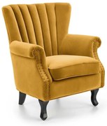 Fotel CLARUS żółty