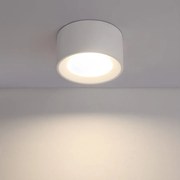 NETTLIFE Okrągły reflektor montowany na powierzchni Biała lampa montowana na powierzchni Gx53 Mała nowoczesna lampa sufitowa 10w