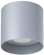 Szary geometryczny plafon walec - A405 M4-K34