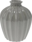 Wazon porcelanowy Sevila, 11,5 x 15 cm, szary