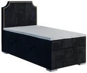 Jednoosobowe łóżko boxspring 90x200 S5-E22