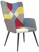 Patchworkowy fotel w stylu nowoczesnym L5-W20