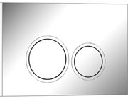 Mexen Tex 01 przycisk spłukujący, chrom błyszczący - 6101-03