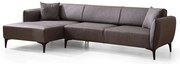 Ciemnoszara sofa narożna Belissimo, narożnik lewy – Balcab Home