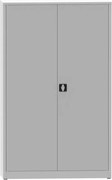 Szafa spawana JUMBO, 1950 x 1200 x 600 mm, szaro/szara