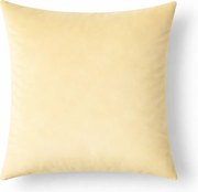 Welurowa, masełkowa poszewka dekoracyjna Werona