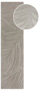 Jasnoszary wełniany chodnik 60x230 cm Lino Leaf – Flair Rugs
