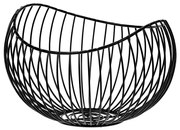 Metalowy koszyk dekoracyjny Elegant, 24 x 15 x 21 cm