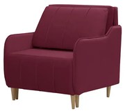 Fotel z funkcją spania BEST Czerwony