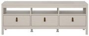 Szarobeżowa szafka pod TV 151x54x38 cm Madrid – Tvilum