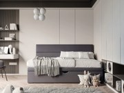 Łóżko dziecięco-młodzieżowe dziecięce RUBBLE - 70x200